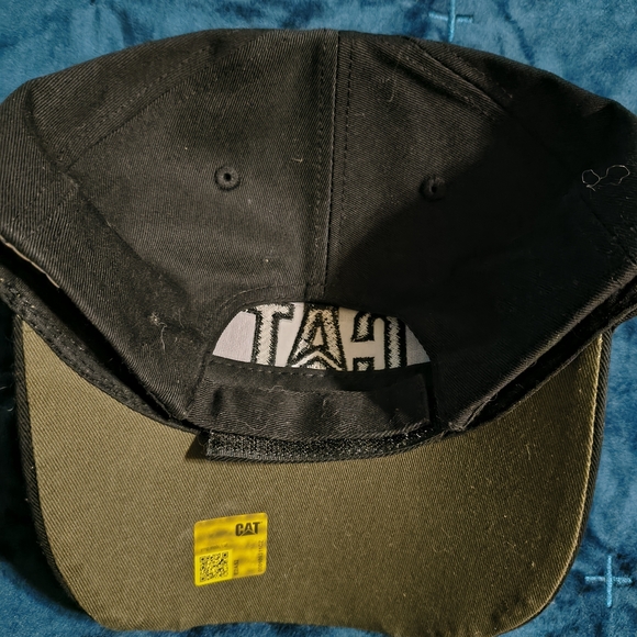 Caterpillar Logo Caps in Red, Black, and Olive - Picture 14 of 16